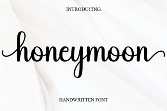 Honeymoon Font: Creative Design Projects & Ideas