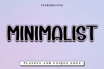 Minimalist Fonts for Clean, Modern Design Projects